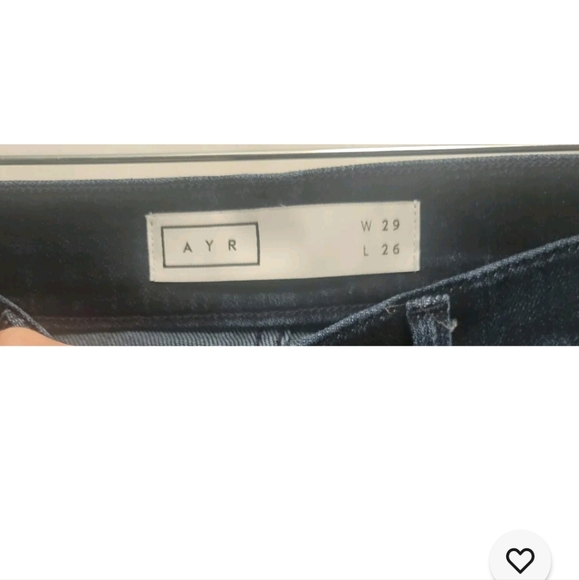 Ayr The Riser Dark Wash Skinny Jean - Picture 4 of 5